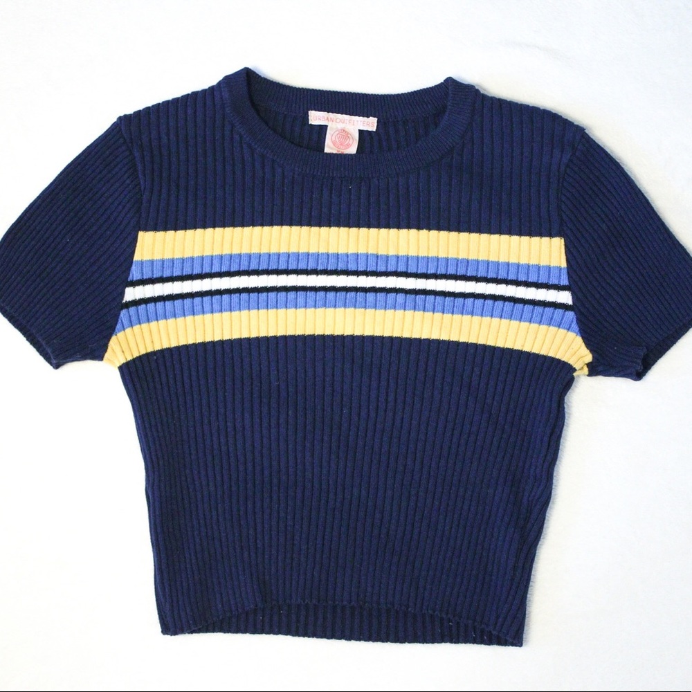 Urban Outfittets Striped Crop